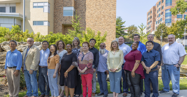 biomedical science faculty group photo