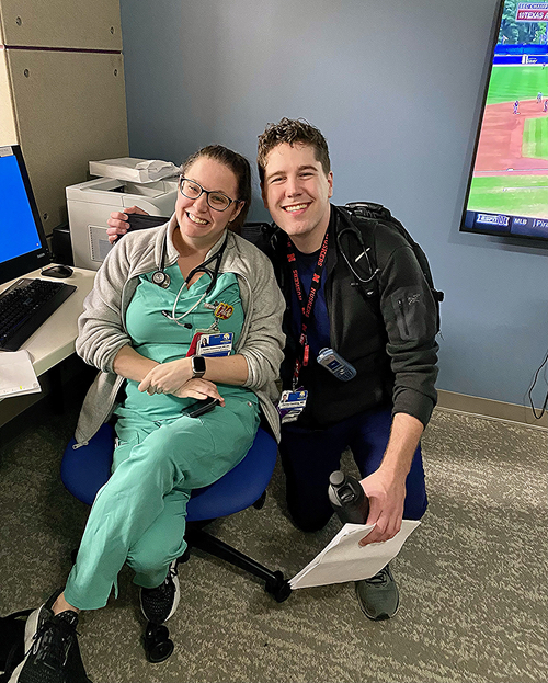 Chief Residents Danny and Kaystin