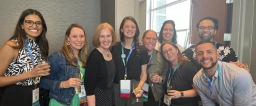 OBGYN fellows posing for a group photo.