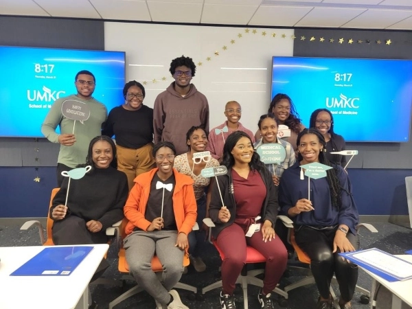 MACs students pose for a group photo.