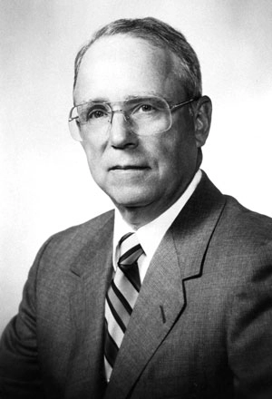 Portrait of John L. Barnard, the first Orthopaedic Residency program director.