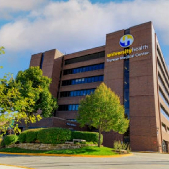 Outside view of University Health Truman Medical Center.