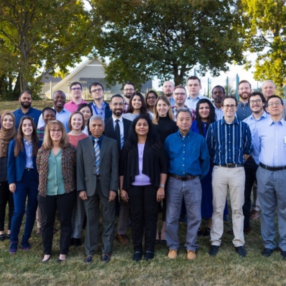 Psychiatry department faculty posing for a group photo. 