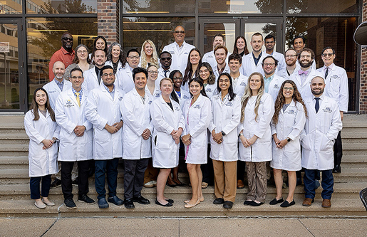 residents in group photo